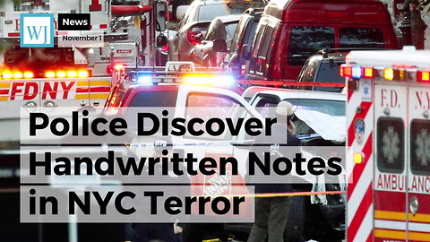 Police Discover Handwritten Notes in NYC Terror Suspect’s Home Depot Rental Truck