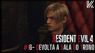 Gameplay Resident Evil 4 Remake - De Volta a Sala do Trono