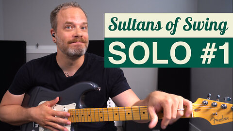 How to Play "Sultans of Swing" Guitar Solo 1 - Dire Straits