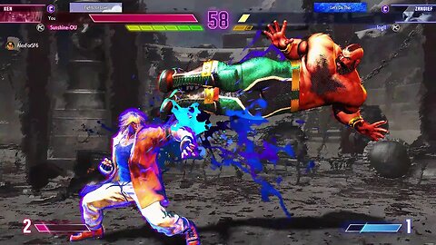 Taunt bait Perfect Parry on Zangief air drop kick..say less