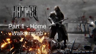 Hatred Gameplay Walkthrough Playthrough Part 1 Home - No Commentary (HD 60FPS)