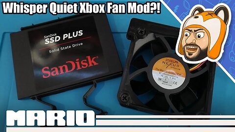 Can We Make the Original Xbox Whisper Quiet? - Xbox Nexus Fan Mod & HDD Spacer Review!