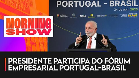 Lula volta a criticar atual nível da taxa Selic em evento em Portugal