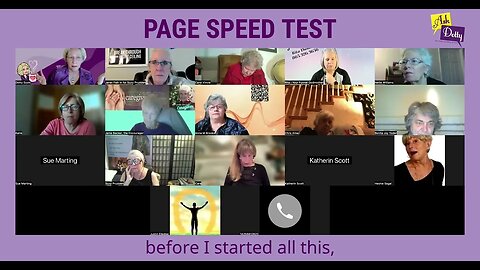 Page Speed Test Captioned