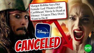 Super Woke ALL FEMALE Pirates Film CANCELED By Disney - Another Win For Johnny Depp!
