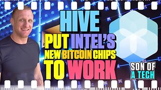 Hive Put Intel's New Bitcion Chips To Work - 235