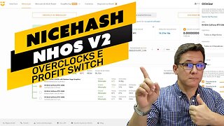 ⛏️😎 NOVO NICEHASH NHOS v2 - CONTROLE DE OVERCLOCKS E MUITO MAIS - ALTERNATIVA AO HIVE OS?!