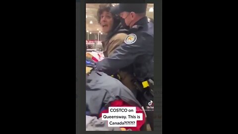 Nazi cops in Canada arrest kid who has no mask in Costco