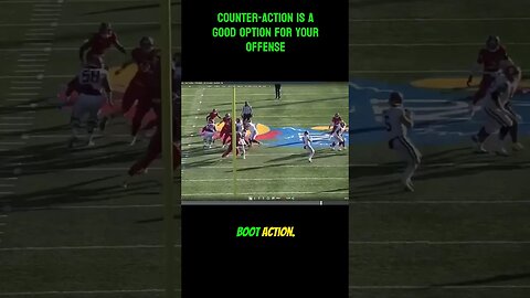 counter action is a good option for your offense