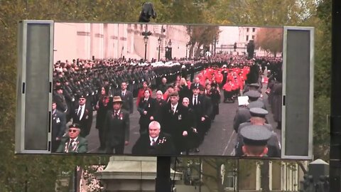 🔴 - LIVE - Remembrance Sunday LONDON Cenotaph 14th November 2021