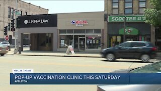 Pop-up vaccination site to open Saturday in Appleton