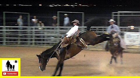 Bronc Riding - 2022 West Texas Ranch Rodeo | Friday
