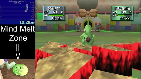 Pokemon Stadium 2 Little Cup NSO speedrun 20:36 WR (9-18-2023)