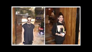 Alaya Furniturewala and Aishwarya Thackeray Snapped At Silver Beach Cafe | SpotboyE