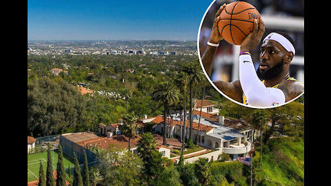 LeBron James | 2 Los Angeles MEGA Mansions | $ 480 Million