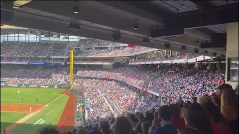 First PACKED Baseball Game Since COVID Started