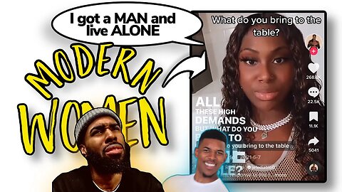 ANGRY Single Woman Says "She LIVE ALONE And Have A MAN".