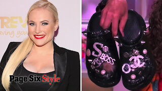 Meghan McCain wants bedazzled Crocs as a going-away gift from 'The View'