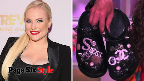Meghan McCain wants bedazzled Crocs as a going-away gift from 'The View'