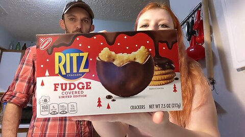 Limited Edition Ritz Crackers Fudge Covered Taste Test