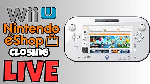 🔴 Goodbye, Wii U Eshop | Wii U Eshop Closing Live