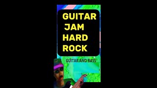 Guitar Jam Hard Rock by Gene Petty #Shorts