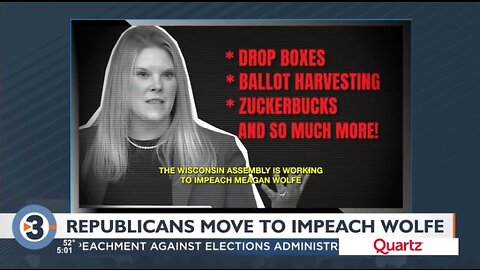 Wisconsin: Robin Vos Forced To Move Articles Of Impeachment Against Meagan Wolfe Forward