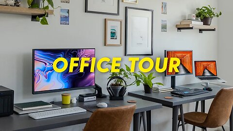 DREAM OFFICE SETUP - 2021 Modern Desk Setup + Tour
