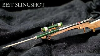 Best DIY slingshot | Craft your own bamboo survival gun | Wood Art TG