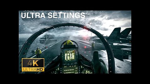 Battlefield 3 on Ultra Settings _ Jet Mission _ 4K 60 FPS