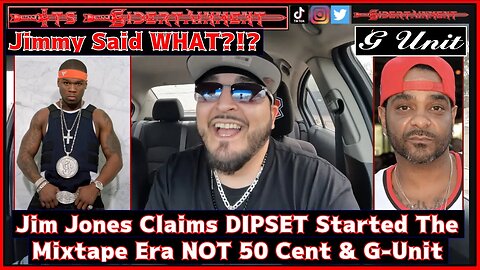 Jim Jones Claims DIPSET Started The HipHop Mixtape Era Not 50 Cent & G-Unit…. Jimmy You Crazy