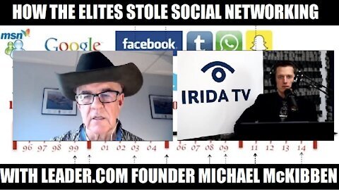 How I Invented Social Networking Before British Elites Stole It - With Founder Mike McKibben