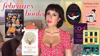 finally a 5 star | february reading vlog | 6 books