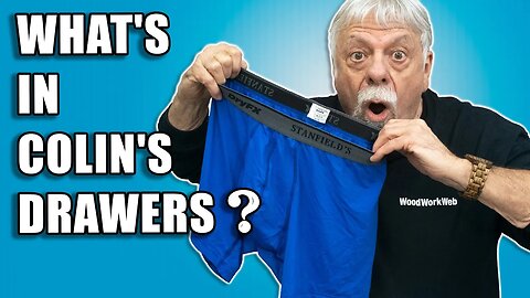 What's In Colin's Drawers? (Hint: It's Not What You Think!)