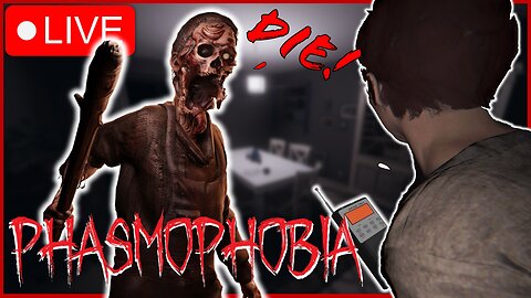 🔴PHASMOPHOBIA! SOLO! [VRUMBLER]