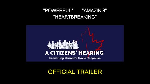 [TRAILER] A Citizens' Hearing