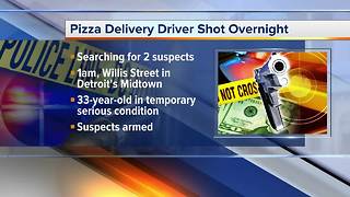 Domino's driver shot in head after delivering pizza in Midtown Detroit