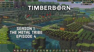 Timberborn S1 E4: Constructing the BIG DAM