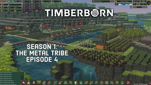 Timberborn S1 E4: Constructing the BIG DAM