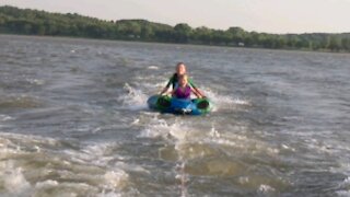 Summertime Tubing with the Kids