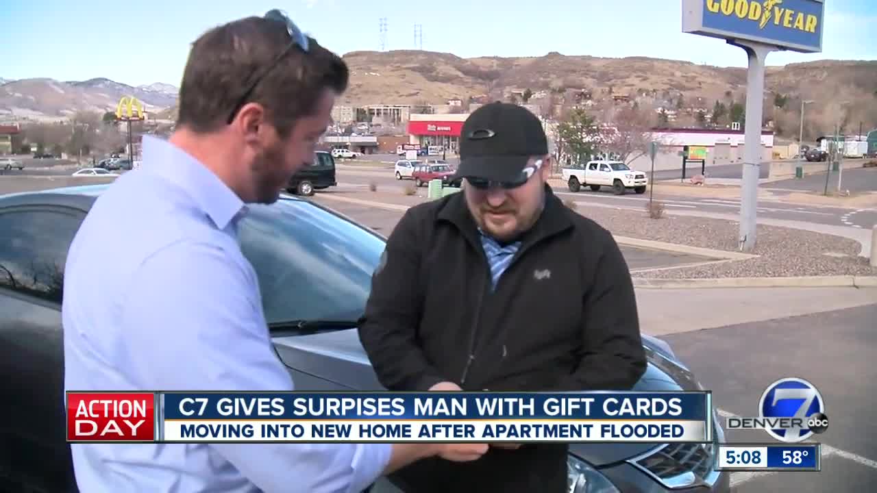 Denver7 viewers help Lakewood man once flooded out of apartment