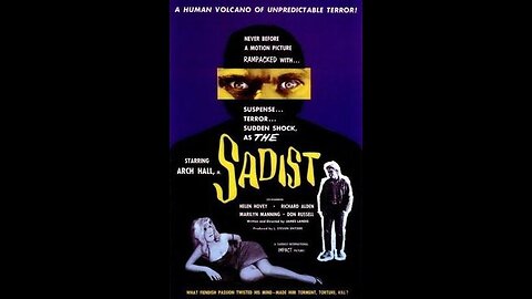 Movie From the Past - The Sadist - 1963