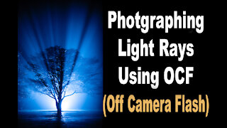 Photographing Rays of Light in Fog Using Off Camera Flash