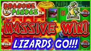 WE LOVE US SOME BETTER THAN JACKPOT WINS! Dragons VS Pandas Slot EPIC SESSION!