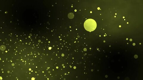 Yellow Sci fi Particles Background Backdrop Motion Graphics 4K 30fps Copyright Free