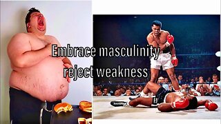 EMBRACE MASCULINITY REJECT WEAKNESS!!! After dark edit