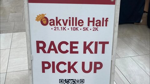 First official 10k race prep! Two days til the Oakville 2022 race!
