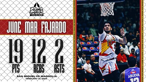 June Mar Fajardo Highlights [San Miguel vs Magnolia Finals G6 | Feb. 14, 2024]