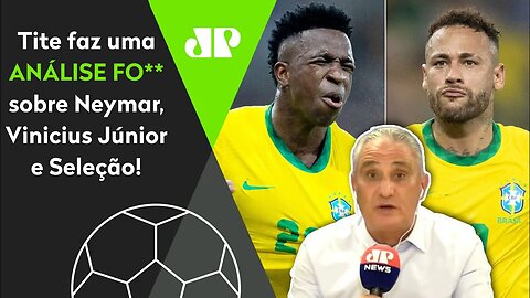 "Pra mim, o Neymar NÃO É MAIS..." Tite ABRE O JOGO, DISSECA a Seleção e FALA TUDO sobre Vinicius Jr!