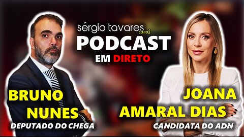 🇵🇹​|🎙Podcast: Bruno Nunes e Joana Amaral Dias - Episódio 2